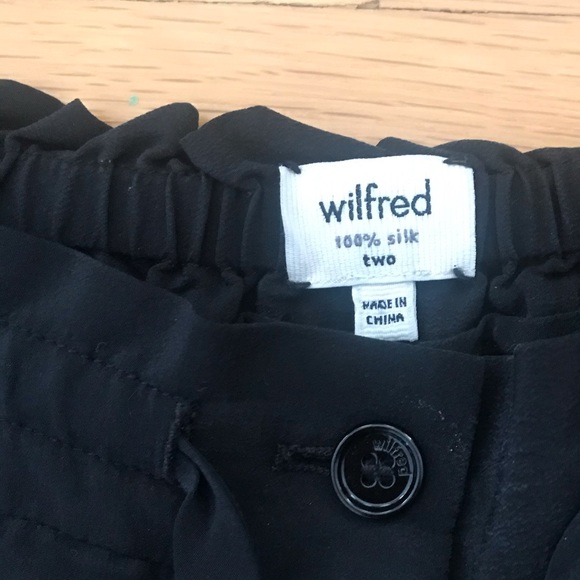 Wilfred 100% Silk Marais Pants in Size 2 - Picture 5 of 7